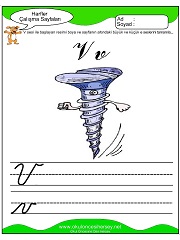 V Sesi Çalışma Sayfaları